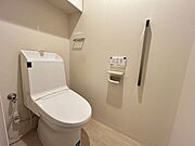 清潔感あるトイレは落ち着く空間です♪