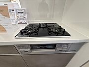 ガラストップコンロでお手入れ楽々！
