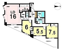 間取図画像 3LDK