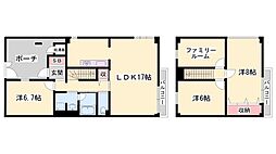 シルクヴェール南八代 4LDKの間取図画像