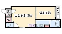 Faseciailia 1LDKの間取図画像