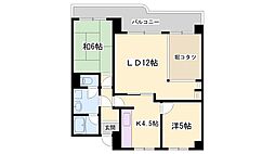 ブエナビスタ姫路青山ウエスト 3LDKの間取図画像