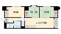 カサ・ディ・フォーレ 3LDKの間取図画像