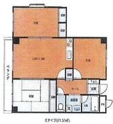 ソレーユ南条 3LDKの間取図画像