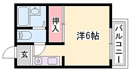間取図画像 1K