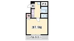 間取図画像 1K