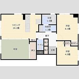 間取図画像 3LDK