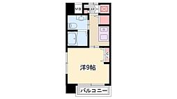 クオリティライフ壱番館 1Kの間取図画像