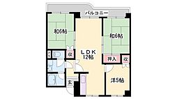 ブエナビスタ姫路青山ウエスト 3LDKの間取図画像