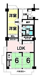 コーポ・シェイーネ 4SLDKの間取図画像