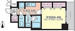 AVANTI atsuta 1Kの間取図画像