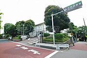 大田図書館 470m