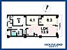 間取り：5帖納戸を“もう一部屋”感覚で使える2LDK＋S収納力と居住性を兼ね備え、子育て・在宅ワークにも柔軟に対応できる実用派の間取りです