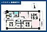 間取り：15.9帖のLDKを中心に、新設のカウンターキッチンやWICを備えています。全居室に収納があり、住空間を広々と活用できる使い勝手の良い間取りです。