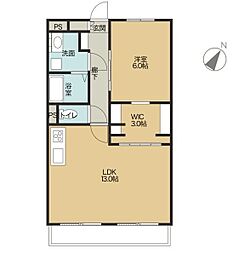 間取図画像 1SLDK