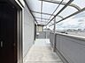 バルコニー：南向きバルコニー屋根付