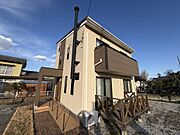 【リビングに暖炉付き】モデルハウス利用で室内キレイ。