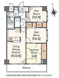 間取図画像 3LDK