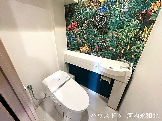 独立した手洗い...