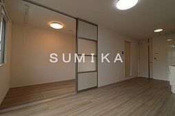 JR吉備線 大安寺駅 徒歩5分の賃貸アパート 2階2LDKのリビング/ダイニング