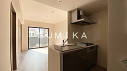 JR山陽本線 岡山駅 徒歩13分の賃貸マンション 8階2LDKのリビング/ダイニング