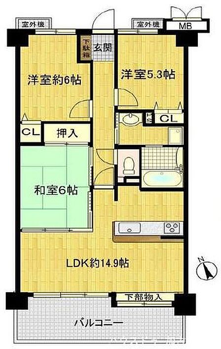 ◆◇ーーーーー3LDKーーーーー◇◆