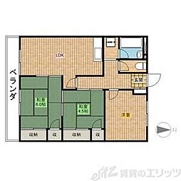 リビース.音 3DKの間取図画像