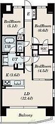 S-FORT大阪同心 3LDKの間取図画像