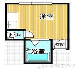 アイプラス2 ワンルームの間取図画像