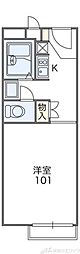 間取図画像 1K