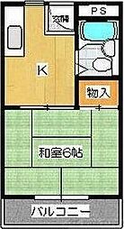 間取図画像 1K