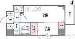 SEASONFLATS梅田NORTH 1LDKの間取図画像