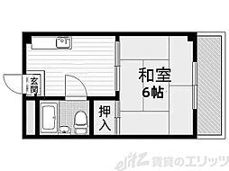 ビスタ新庄ハイツ3 1Kの間取図画像