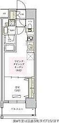 アーバネックス東梅田 1LDKの間取図画像