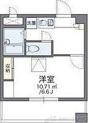 レオパレスアストラーレ茶屋町東 1Kの間取図画像