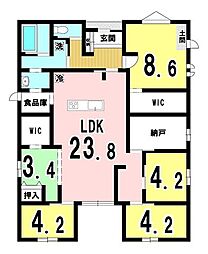 浅井町尾関字上川田　中古一戸建て
