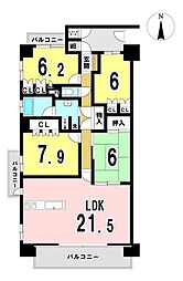 間取図画像 4LDK