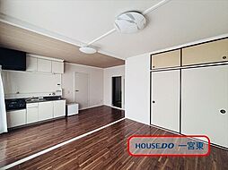 マンションニュー木曽川D棟 リビング