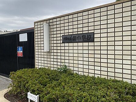 佃中学校 800m