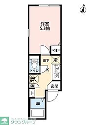 間取図画像 1K