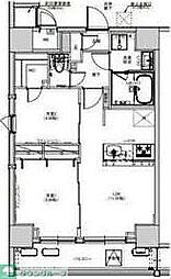 S-RESIDENCE綾瀬-rivie 2LDKの間取図画像
