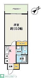 (仮称)キャメル草加谷塚2丁目A棟 1Kの間取図画像