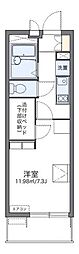 グレースライン 1Kの間取図画像