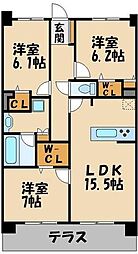 間取図画像 3LDK