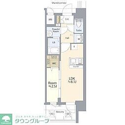 エスリード ザ・レガリア新栄ALTAIER 1LDKの間取図画像