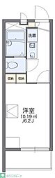 レオパレスMEIKOU 1Kの間取図画像