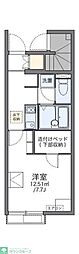 レオネクスト錦町 1Kの間取図画像