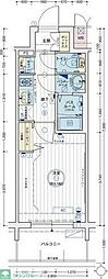 エステムコート名古屋グロース 1Kの間取図画像