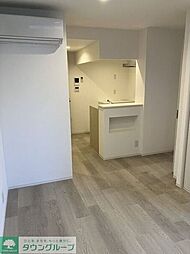 名鉄築港線 大江駅 徒歩10分の賃貸アパート 2階1LDKのリビング/ダイニング