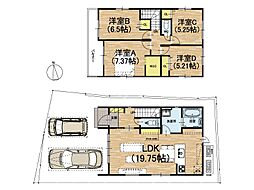 高槻市富田町5丁目 新築戸建 1号地